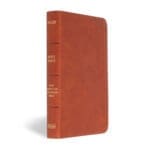 NASB Burnt Sienna Imitation Leather Personal Size Bible - Image 2