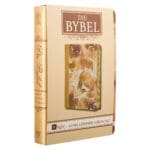 NLV Roesbruin & Goud Linne Standaard Bybel Met Duimgrepe - Image 41