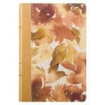 NLV Roesbruin & Goud Linne Standaard Bybel Met Duimgrepe - Image 39