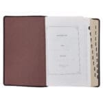 NLV Donkerbruin Kunsleer Toeligtingsbybel - Image 28