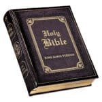 KJV Brown Faux Leather Family Bible - Image 43