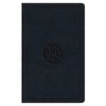 ESV Navy Mosaic Cross Design Imitation Leather Value Thinline Bible Large Print - Image 12