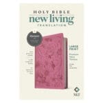 NLT Filament Premium Value Thinline Bible, Large Print, Garden Pink (Imitation Leather) - Image 36