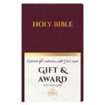 NRSV Burgundy Imitation Leather Gift & Award Bible Updated Edition with Apocrypha - Image 7
