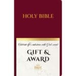 NRSV Burgundy Imitation Leather Gift & Award Bible Updated Edition - Image 4