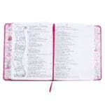 NLT Pink Peony Faux Leather Inspire Filament Bible - Image 9