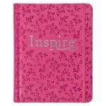 NLT Pink Peony Faux Leather Inspire Filament Bible - Image 7