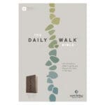 NLT Stepping Stones Dark Taupe Imitation Leather Filament Daily Walk Bible - Image 4