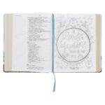 NLT Floral Fields Faux Leather Inspire Large Print Filament-Enabled Bible - Image 41