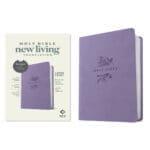 NLT Lavender Imitation Leather Filament Premium Value Thinline Bible Large Print - Image 11