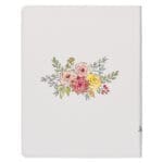KJV White Floral Faux Leather Flexcover My Creative Bible - Image 22