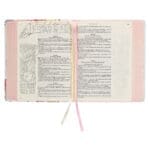 KJV White Floral Faux Leather Flexcover My Creative Bible - Image 25