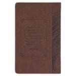 KJV Brown Lion Faux Leather Flexcover Deluxe Gift Bible With Zip - Image 10