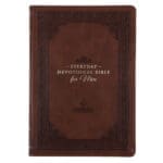 NLT Brown Flexcover Faux Leather Everyday Devotional Bible for Men - Image 21