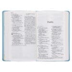 NLT Blue Elephant Flexcover Faux Leather Baby Bible for Boys - Image 27