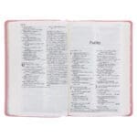 NLT Pink Deer Flexcover Faux Leather Baby Bible for Girls - Image 28