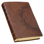 KJV Brown Crown of Thorns Faux Leather Giant Print Full-Size Bible - Image 15