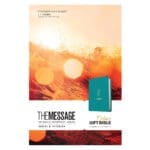 The Message Deluxe Gift Bible, Hosanna Teal (Imitation Leather) - Image 21