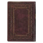 KJV Burgundy Faux Leather Bible Super Giant Print - Image 14