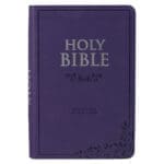 NLT Purple Faux Leather Flexcover Compact Bible - Image 37