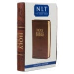 NLT Brown Faux Leather Flexcover Compact Bible - Image 41
