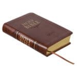 NLT Brown Faux Leather Flexcover Compact Bible - Image 42