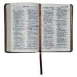 NLT Brown Faux Leather Flexcover Compact Bible - Image 44
