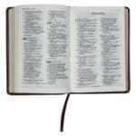NLT Brown Faux Leather Flexcover Compact Bible - Image 45