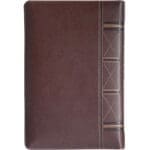 ESV Dark Brown Faux Leather Standard Bible Thumb Indexed With Zip - Image 24