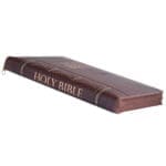 ESV Dark Brown Faux Leather Standard Bible Thumb Indexed With Zip - Image 26