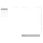 Baxter Undated Planner Aqua (Durable Synthetic Fibre Flexcover) - Image 40