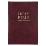 NKJV Burgundy Hardcover Bible - Image 11