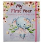 My First Year: A Memory Book For Baby Girls (Hardcover) - Image 43