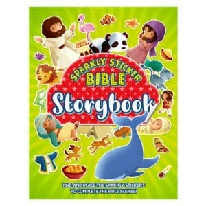 Sparkly Sticker Bible Storybook (Paperback)