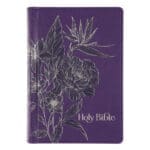 KJV Purple Hardcover Faux Leather Compact Bible - Image 2