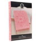 KJV Ballet Pink Faux Leather Thinline Large Print Bible - Image 5