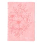 KJV Ballet Pink Faux Leather Thinline Large Print Bible - Image 3