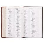 KJV Brown Genuine Leather Flexcover Deluxe Gift Bible Indexed - Image 16
