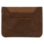 Genuine African Leather Medium Brown Card Holder - Image 21