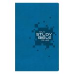 NKJV Blue Imitation Leather Study Bible for Kids